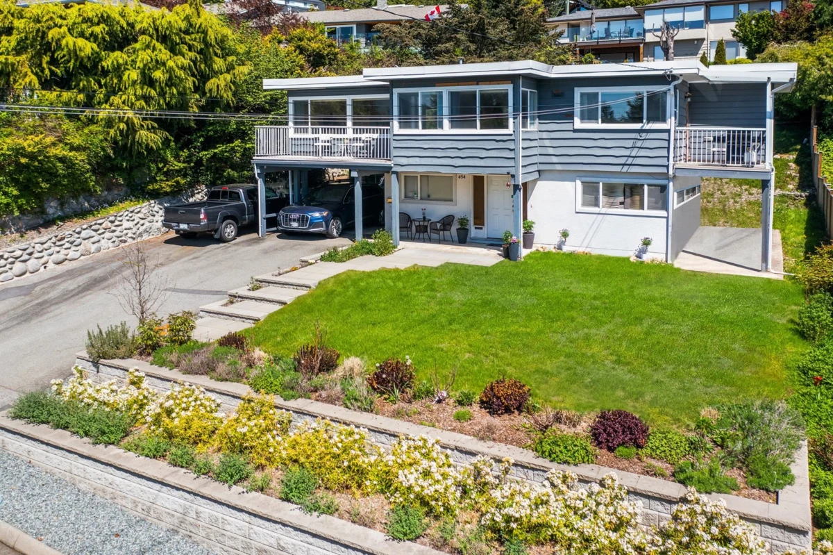 Exterior Rear Photo of 454 Monteray Avenue, North Vancouver, BC