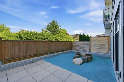 Outdoor Deck Photo of 104 2345 Rindall Avenue, Port Coquitlam, BC