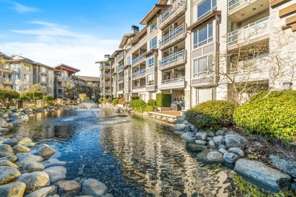 Aerial View of 318 560 Raven Woods Drive, North Vancouver, BC