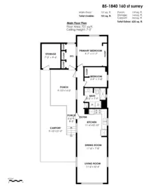 Hallway Photo of 85 1840 160 Street, Surrey, BC
