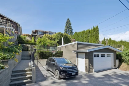 Aerial View of 1225 Adderley Street, North Vancouver, BC