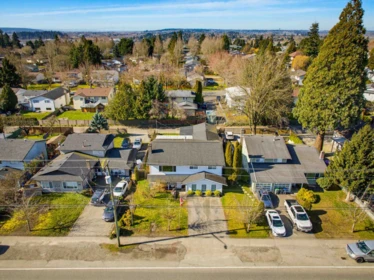 Aerial View of 5927 184 Street, Surrey, BC