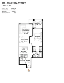 Exterior Rear Photo of 581 8288 207a Street, Langley, BC