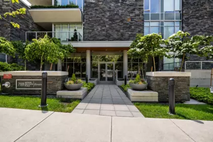 Backyard Photo of 403 788 Arthur Erickson Place, Vancouver, BC
