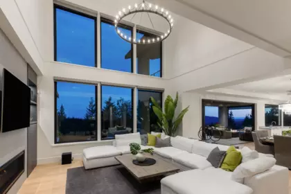 Basement Recreation Room Photo of 2051 Ridge Mountain Drive, Anmore, BC