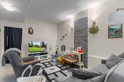 Basement Recreation Room Photo of 31191 Front Street, Yale, BC