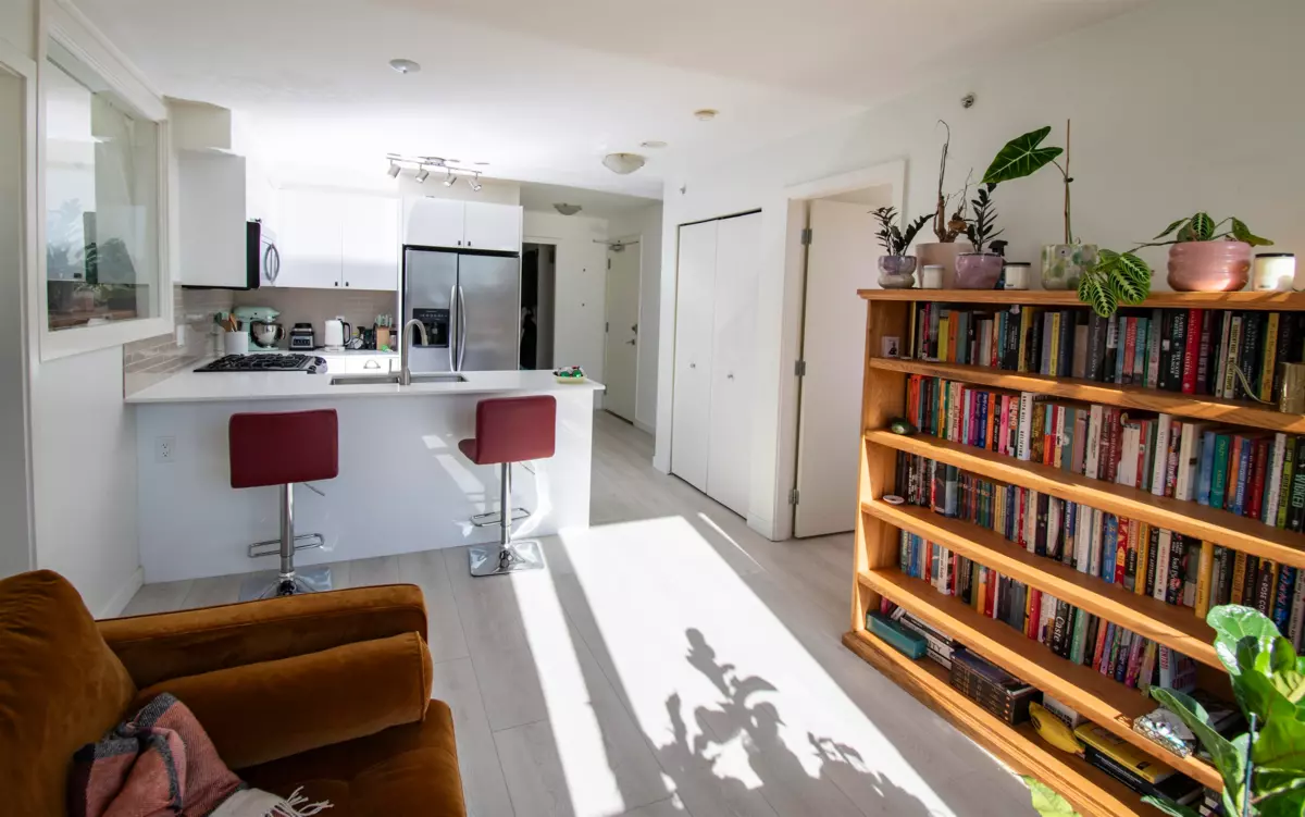 Living Room Photo of 204 2483 Spruce Street, Vancouver, BC