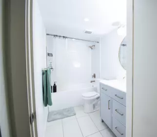 Powder Room Photo of 204 2483 Spruce Street, Vancouver, BC