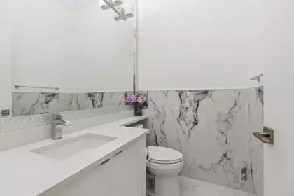 Powder Room Photo of 8378 12th Avenue, Burnaby, BC