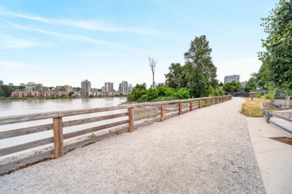 Aerial View of 94 488 Furness Street, New Westminster, BC