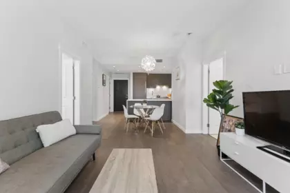 Kitchen Island Photo of 106 5687 Gray Avenue, Vancouver, BC