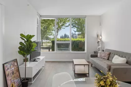 Kitchen Photo of 106 5687 Gray Avenue, Vancouver, BC