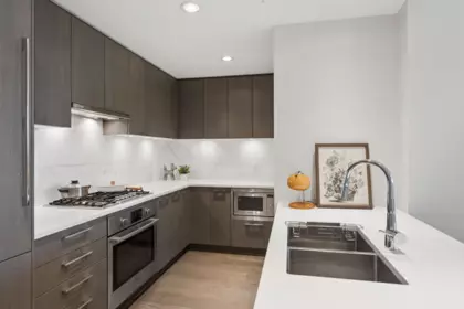Powder Room Photo of 106 5687 Gray Avenue, Vancouver, BC