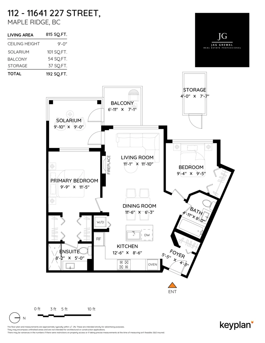 Exterior Rear Photo of 112 11641 227 Street, Maple Ridge, BC