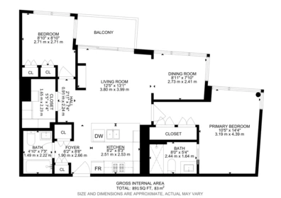 Aerial View of 206 288 W 1st Avenue, Vancouver, BC