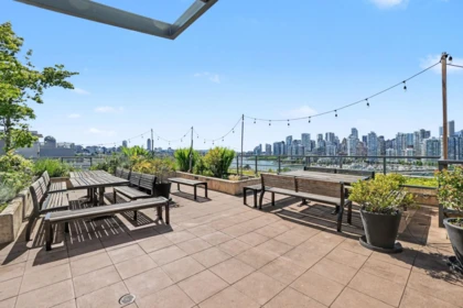 Outdoor Patio Photo of 206 288 W 1st Avenue, Vancouver, BC