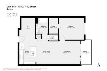 Hallway Photo of 314 10603 140 Street, Surrey, BC