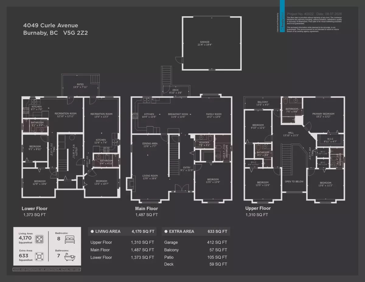 Family Room Photo of 4049 Curle Avenue, Burnaby, BC