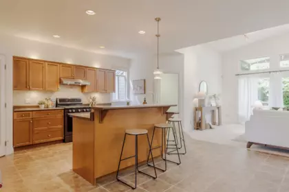 Kitchen Island Photo of 6 11442 Best Street, Maple Ridge, BC