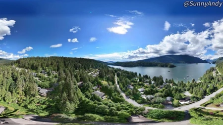 Exterior Rear Photo of 3450 Bedwell Bay Road, Belcarra, BC