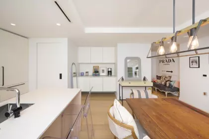 Breakfast Nook Photo of 305 1365 Davie Street, Vancouver, BC