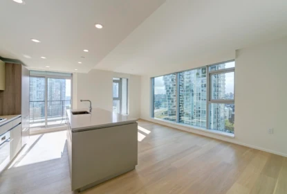 Living Room Photo of 1202 889 Pacific Street, Vancouver, BC