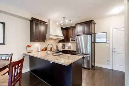 Kitchen Photo of 401 6480 195a Street, Surrey, BC