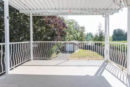 Backyard Photo of 102 Viscount Place, New Westminster, BC