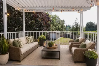 Outdoor Deck Photo of 102 Viscount Place, New Westminster, BC