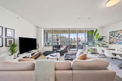 Family Room Photo of 904 1678 Pullman Porter Street, Vancouver, BC
