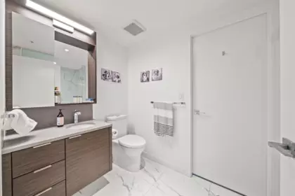 Guest Bathroom Photo of 904 1678 Pullman Porter Street, Vancouver, BC