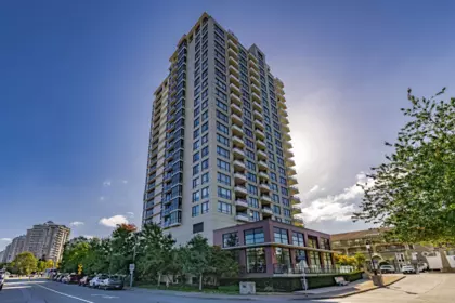 Exterior Rear Photo of 1508 1 Renaissance Square, New Westminster, BC