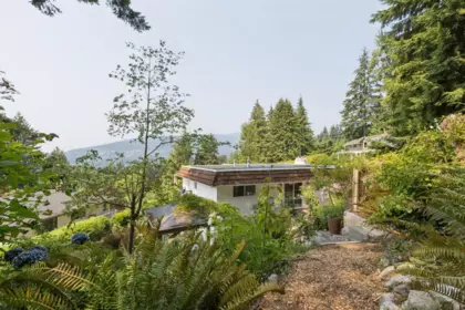 Aerial View of 704 Maurelle Court, North Vancouver, BC