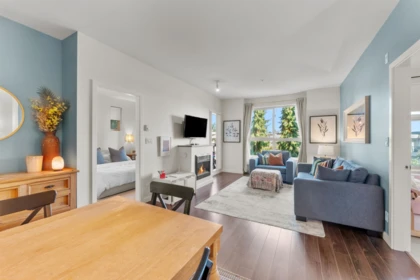 Dining Area Photo of 203 255 Ross Drive, New Westminster, BC