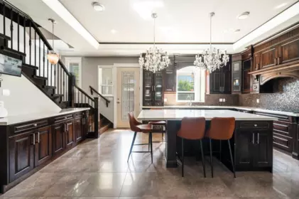 Kitchen Island Photo of 7188 Gray Avenue, Burnaby, BC