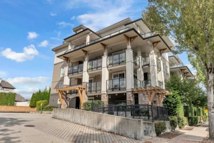 Exterior Rear Photo of 308 12409 Harris Road, Pitt Meadows, BC