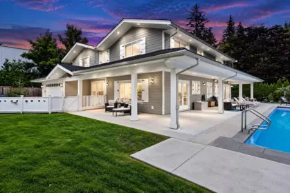 Exterior Rear Photo of 320 Moyne Drive, West Vancouver, BC