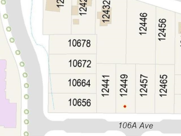 12449 106a Avenue, Surrey, BC, Clayton —  bed land for sale