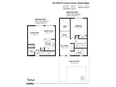 103 22367 St Anne Avenue, Maple Ridge, BC, Maple Ridge — Apartment/Condo for sale