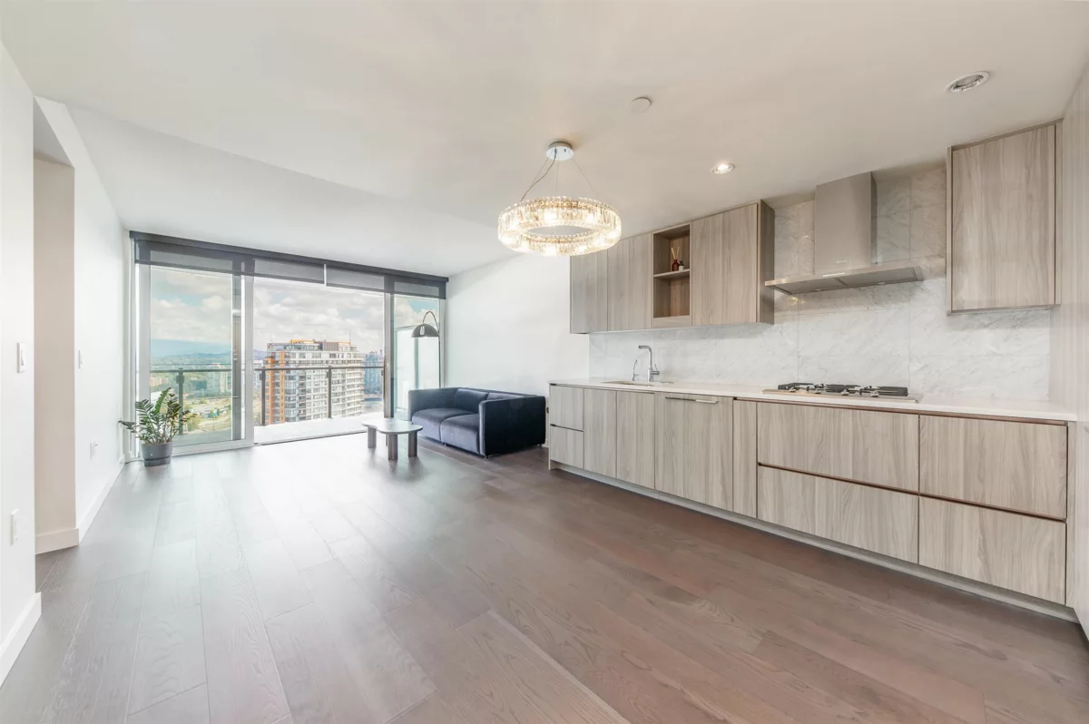 Kitchen Island Photo of 2816 89 Nelson Street, Vancouver, BC