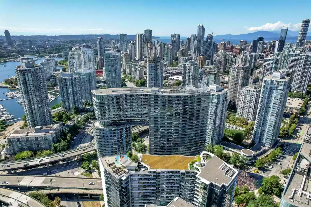 Living Room Photo of 2816 89 Nelson Street, Vancouver, BC