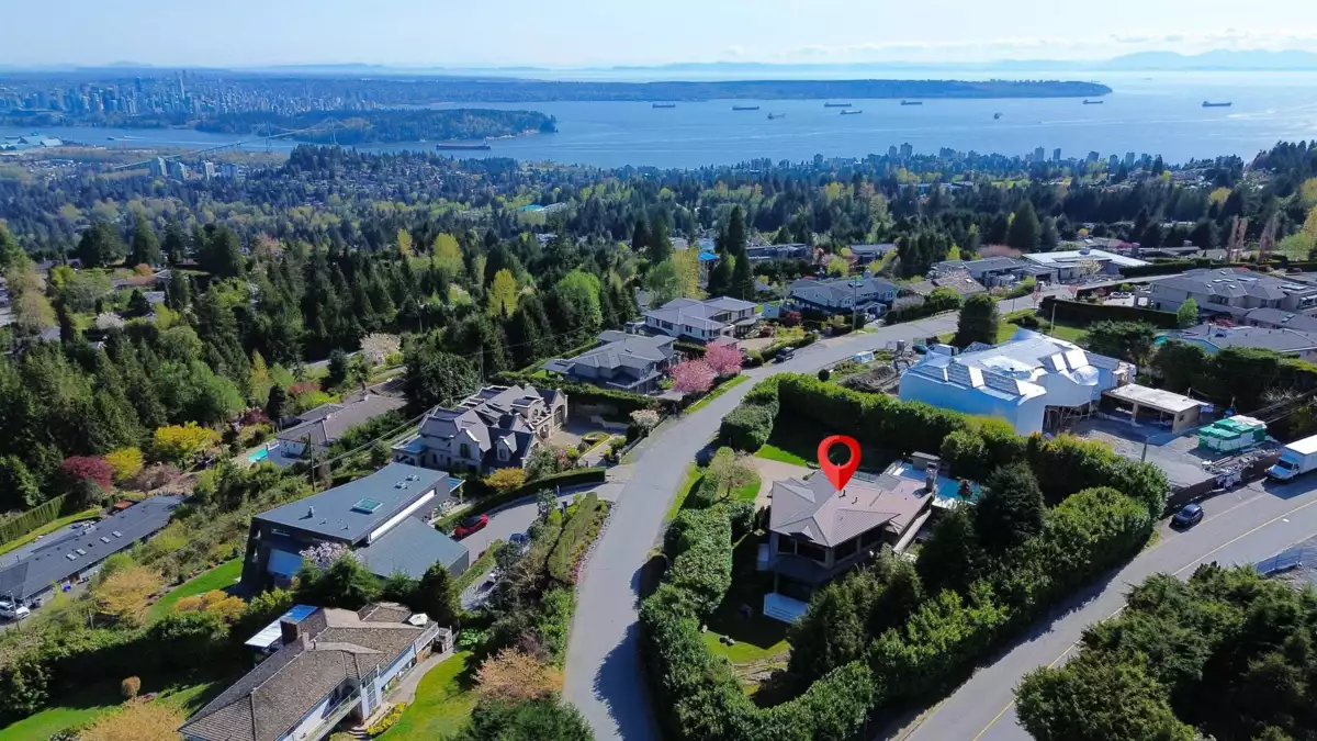 Exterior Rear Photo of 1109 Hillside Road, West Vancouver, BC