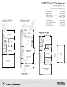 Hallway Photo of 3321 W 37th Avenue, Vancouver, BC
