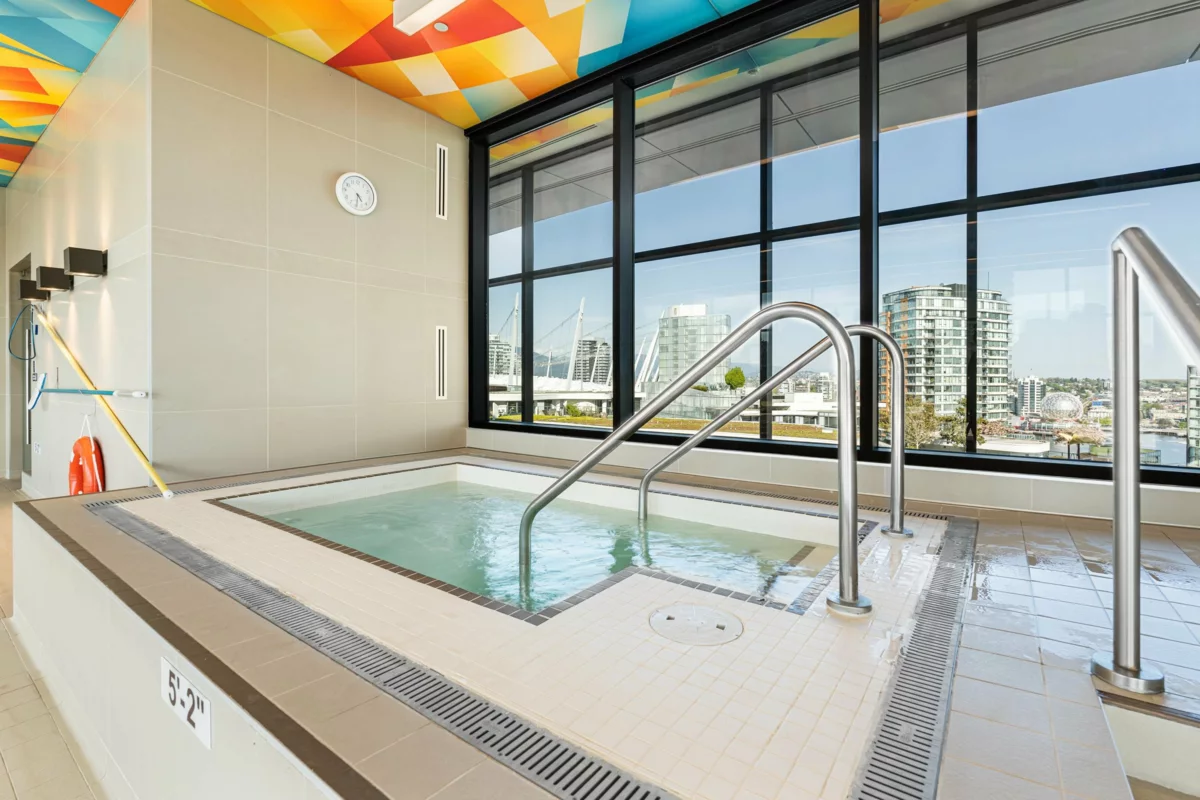 Garage Interior Photo of 1584 87 Nelson Street, Vancouver, BC