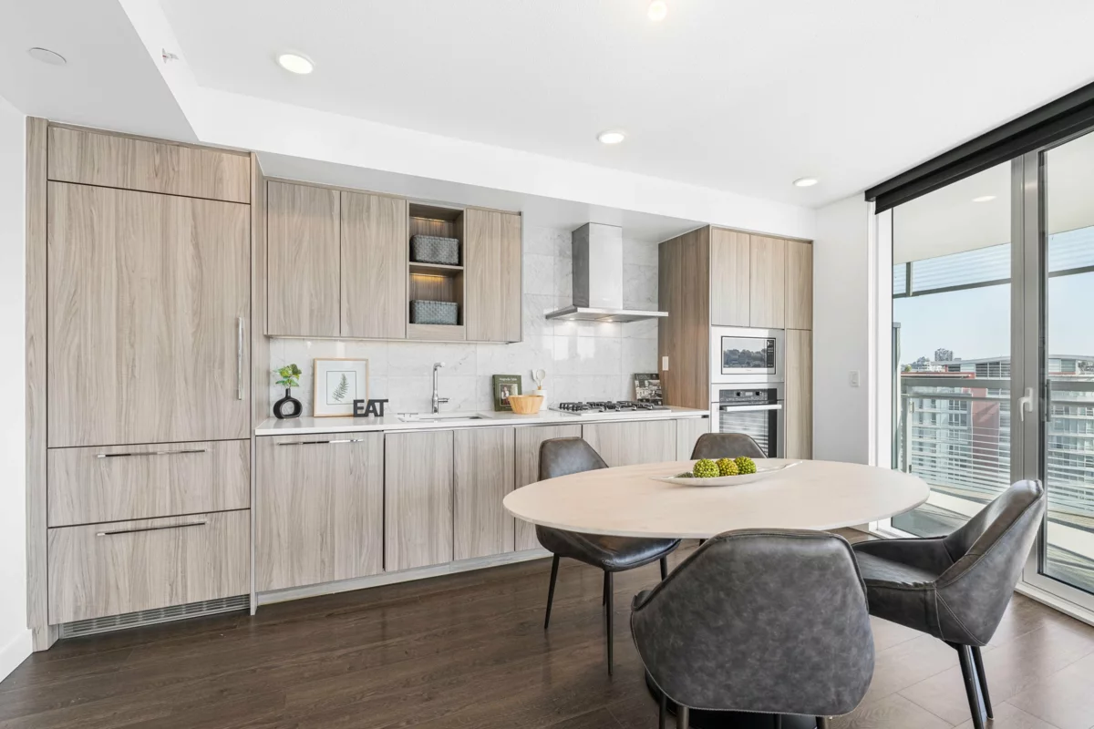 Kitchen Island Photo of 1584 87 Nelson Street, Vancouver, BC