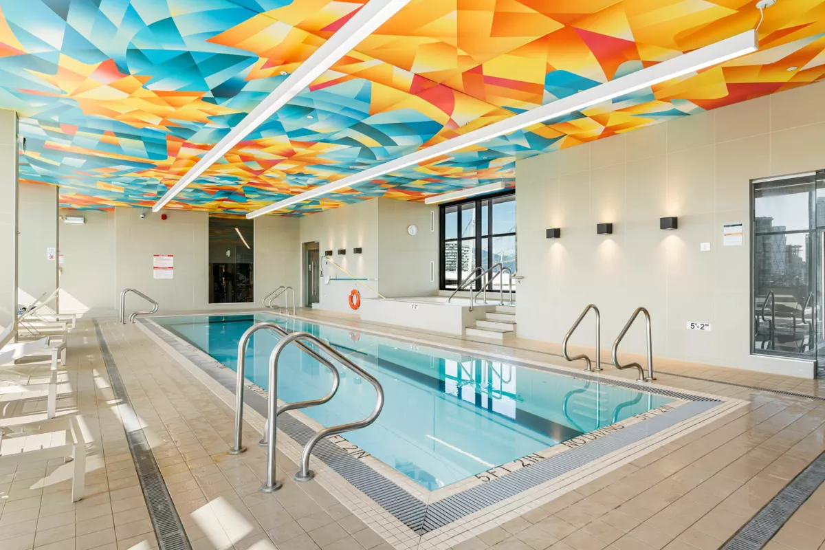 Staircase Photo of 1584 87 Nelson Street, Vancouver, BC