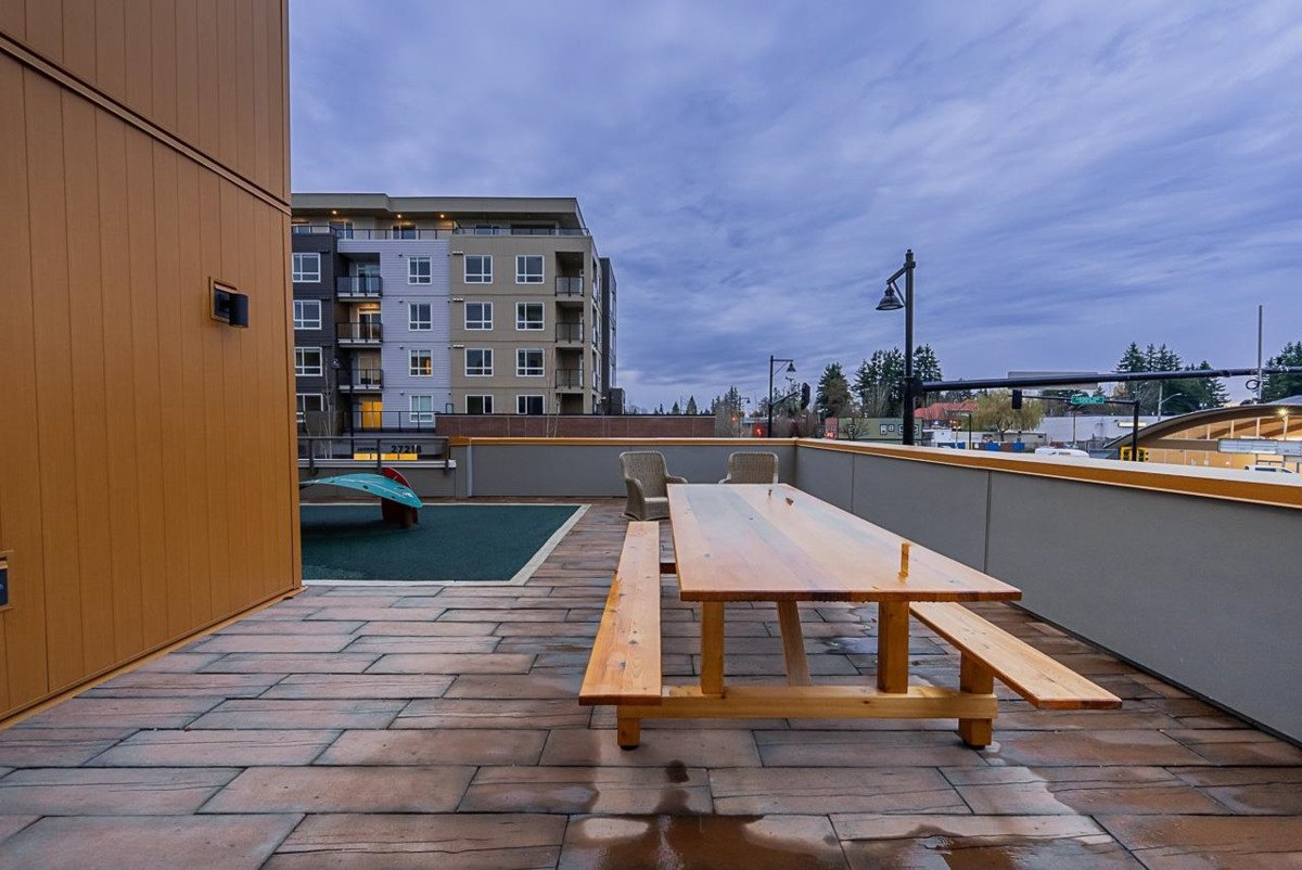 Aerial View of 306 27215 Aldergrove Town Centre Drive, Langley, BC