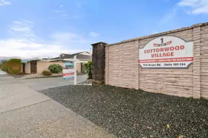 121 7610 Evans Road, Chilliwack, BC, Chilliwack — Half Duplex for sale