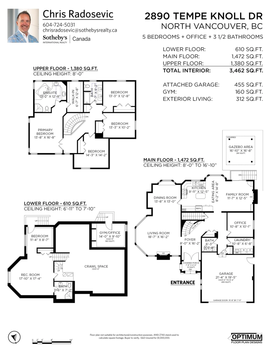 Street View Photo of 2890 Tempe Knoll Drive, North Vancouver, BC