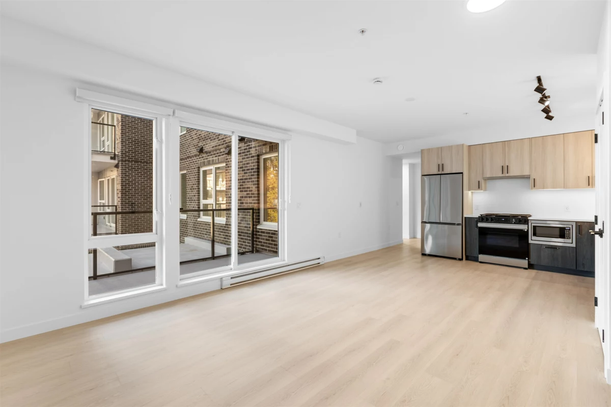 Living Room Photo of 221 2002 St. George Street, Port Moody, BC